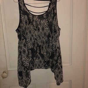 Size 2 Torrid Sheer Tank